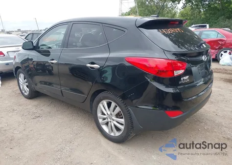 2012 Hyundai Tucson Limited из США, поврежденный, VIN KM8JU3ACXCU519889